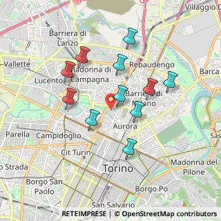 Mappa Via Giaveno, 10152 Torino TO, Italia (1.63545)