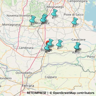 Mappa Via Giacinto Bisuccio, 45100 Rovigo RO, Italia (14.11)