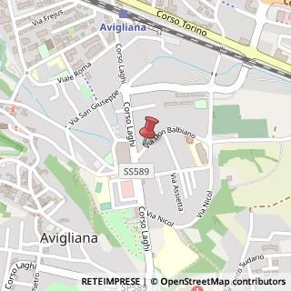 Mappa Via Don L. Balbiano, 5, 10051 Avigliana, Torino (Piemonte)