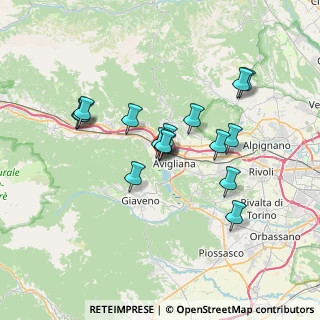 Mappa Via Sobrero, 10051 Avigliana TO, Italia (6.0375)