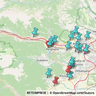 Mappa Via Sobrero, 10051 Avigliana TO, Italia (9.5435)