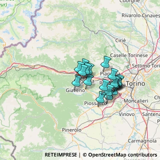 Mappa Via Sobrero, 10051 Avigliana TO, Italia (10.367)