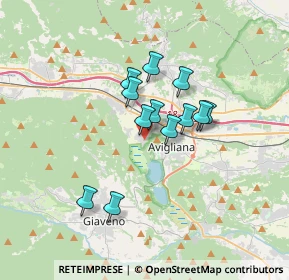 Mappa Via Sobrero, 10051 Avigliana TO, Italia (2.54583)