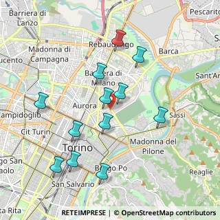 Mappa Via Amalfi, 10152 Torino TO, Italia (1.93)