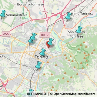Mappa Via Amalfi, 10152 Torino TO, Italia (5.67727)