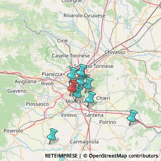 Mappa Via Amalfi, 10152 Torino TO, Italia (22.57769)