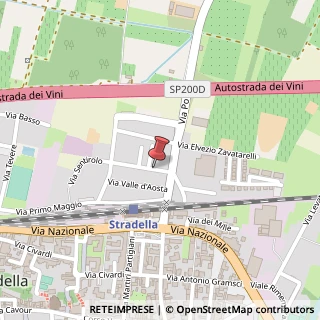 Mappa Via Sicilia, 9, 27049 Stradella, Pavia (Lombardia)