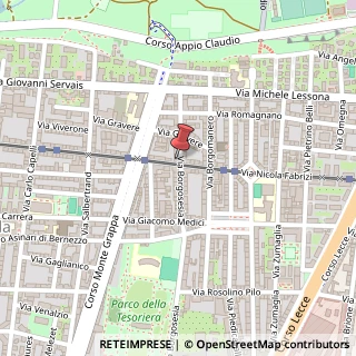 Mappa Via Nicola Fabrizi, 136, 10073 Torino, Torino (Piemonte)