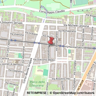 Mappa Via Borgosesia, 74, 10145 Torino, Torino (Piemonte)