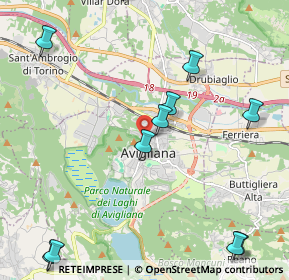 Mappa Via Porta Ferrata, 10051 Avigliana TO, Italia (2.78818)