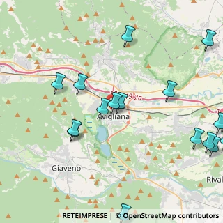 Mappa Via Porta Ferrata, 10051 Avigliana TO, Italia (5.51235)