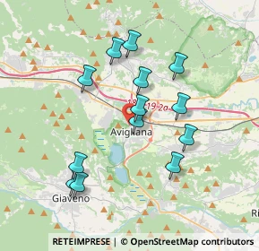 Mappa Via Porta Ferrata, 10051 Avigliana TO, Italia (3.39538)