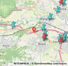 Mappa Corso Susa 241 |, 10098 Rivoli TO, Italia (3.04353)