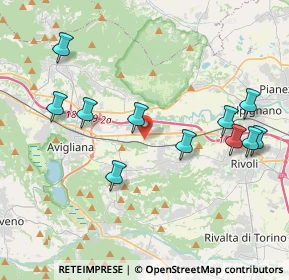 Mappa Strada Sant'Antonio di Ranverso, 10090 Buttigliera alta TO (4.27091)