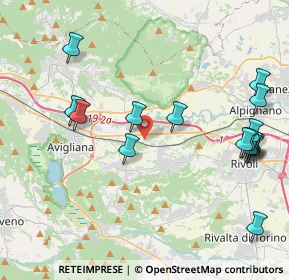 Mappa Strada Sant'Antonio di Ranverso, 10090 Buttigliera alta TO (4.82125)