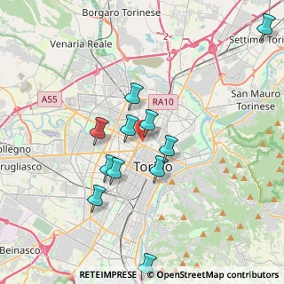 Mappa Via Maria Ausiliatrice, 10152 Torino TO, Italia (3.70727)