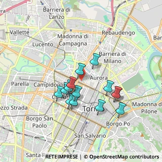 Mappa Via Maria Ausiliatrice, 10152 Torino TO, Italia (1.51786)