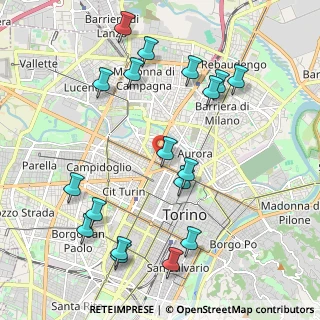 Mappa Via Maria Ausiliatrice, 10152 Torino TO, Italia (2.34278)