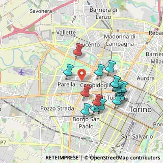 Mappa Largo Nicola Fabrizi, 10145 Torino TO, Italia (1.71563)