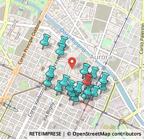 Mappa Via San Pietro in Vincoli, 10152 Torino TO, Italia (0.383)