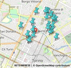 Mappa Via San Pietro in Vincoli, 10152 Torino TO, Italia (0.8355)