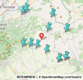 Mappa Strada Provinciale, 10020 Sciolze TO, Italia (4.34692)