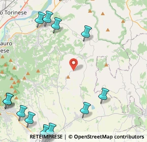 Mappa Strada Provinciale, 10020 Sciolze TO, Italia (7.0755)