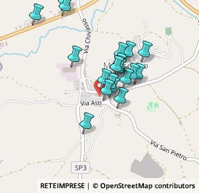 Mappa Via Asti, 15020 Murisengo AL, Italia (0.36)