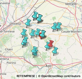 Mappa Via Asti, 15020 Murisengo AL, Italia (11.33)