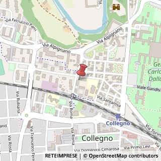 Mappa Via C. Colombo, 6, 10093 Collegno, Torino (Piemonte)