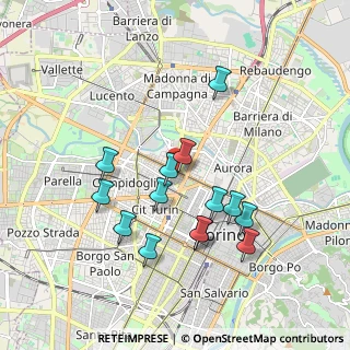 Mappa Via dell'Industria, 10144 Torino TO, Italia (1.73786)