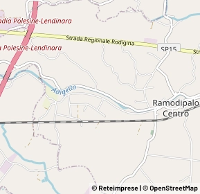 Mappa Via Sabbioni Argine, 45026 Lendinara RO, Italia (0.82917)
