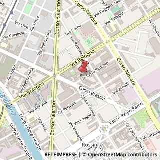 Mappa Via Carlo Pedrotti, 5, 10152 Torino, Torino (Piemonte)