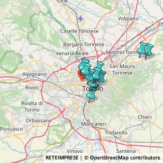 Mappa Via Musine, 10143 Torino TO, Italia (4.38583)