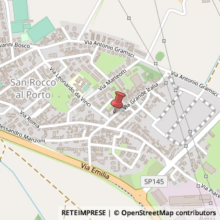 Mappa Via Grande Italia, 19, 26865 San Rocco Al Porto LO, Italia, 26865 Bardi, Parma (Emilia Romagna)
