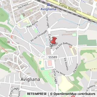 Mappa Corso Laghi, 97, 10051 Avigliana, Torino (Piemonte)