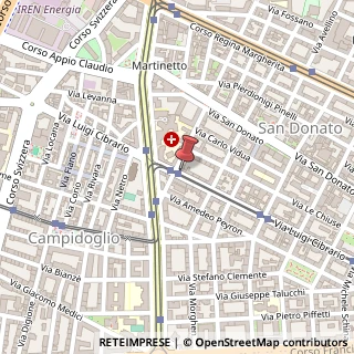 Mappa Via Luigi Cibrario, 68, 10144 Torino, Torino (Piemonte)