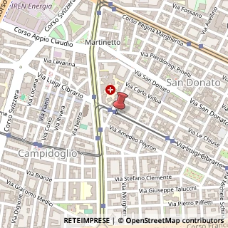 Mappa Via Luigi Cibrario, 69/B, 10143 Torino, Torino (Piemonte)