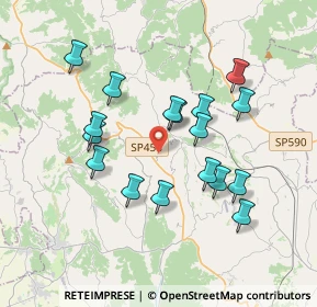 Mappa SP 20, 14023 Cocconato AT, Italia (3.38471)