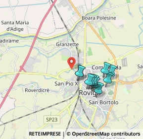 Mappa Via Lina Merlin, 45100 Rovigo RO, Italia (1.75818)
