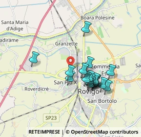 Mappa Via Lina Merlin, 45100 Rovigo RO, Italia (1.524)