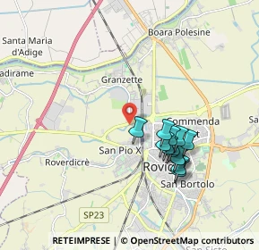 Mappa Via Lina Merlin, 45100 Rovigo RO, Italia (1.63692)