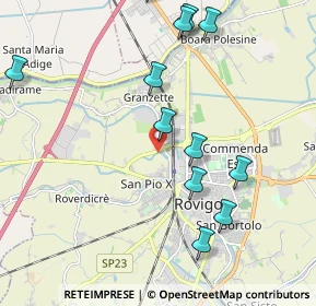 Mappa Via Lina Merlin, 45100 Rovigo RO, Italia (2.3075)