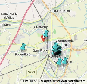 Mappa Via Lina Merlin, 45100 Rovigo RO, Italia (1.65053)