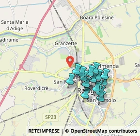 Mappa Via Lina Merlin, 45100 Rovigo RO, Italia (1.61706)
