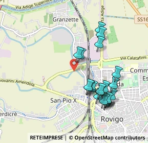 Mappa Via Lina Merlin, 45100 Rovigo RO, Italia (0.9705)
