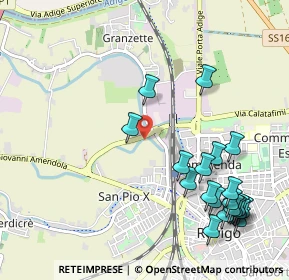 Mappa Via Lina Merlin, 45100 Rovigo RO, Italia (1.271)