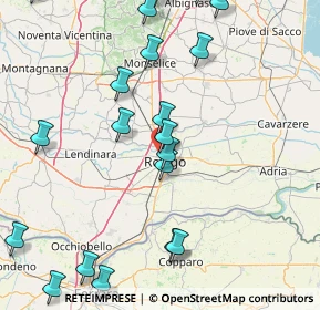 Mappa Via Lina Merlin, 45100 Rovigo RO, Italia (20.9955)