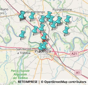 Mappa Via Don Minzoni, 26865 San Rocco al Porto LO, Italia (6.95167)