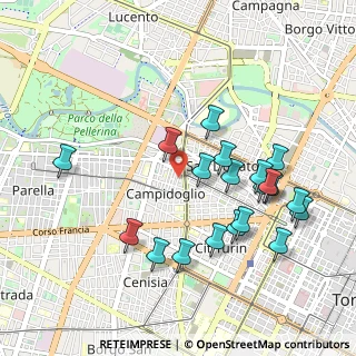 Mappa Via Netro, 10143 Torino TO, Italia (1.01)